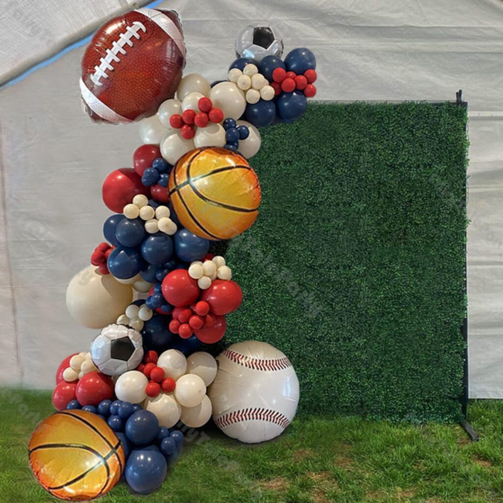 167pcs Sports Birthday Balloon Garland 167pcs Sports Birthday Balloon Garland