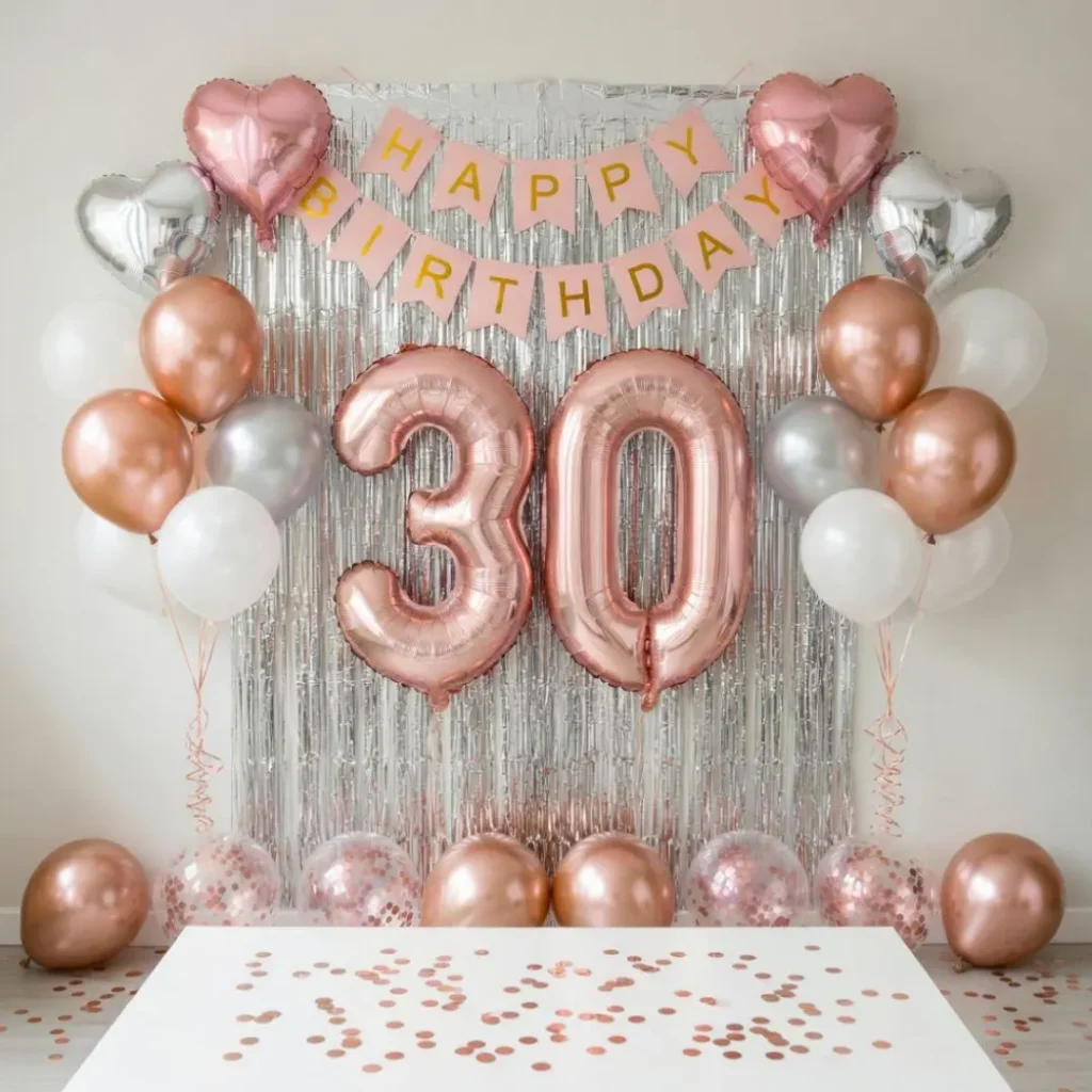 30th Birthday Decoration Set 30th 30th Birthday Decoration Set 30th