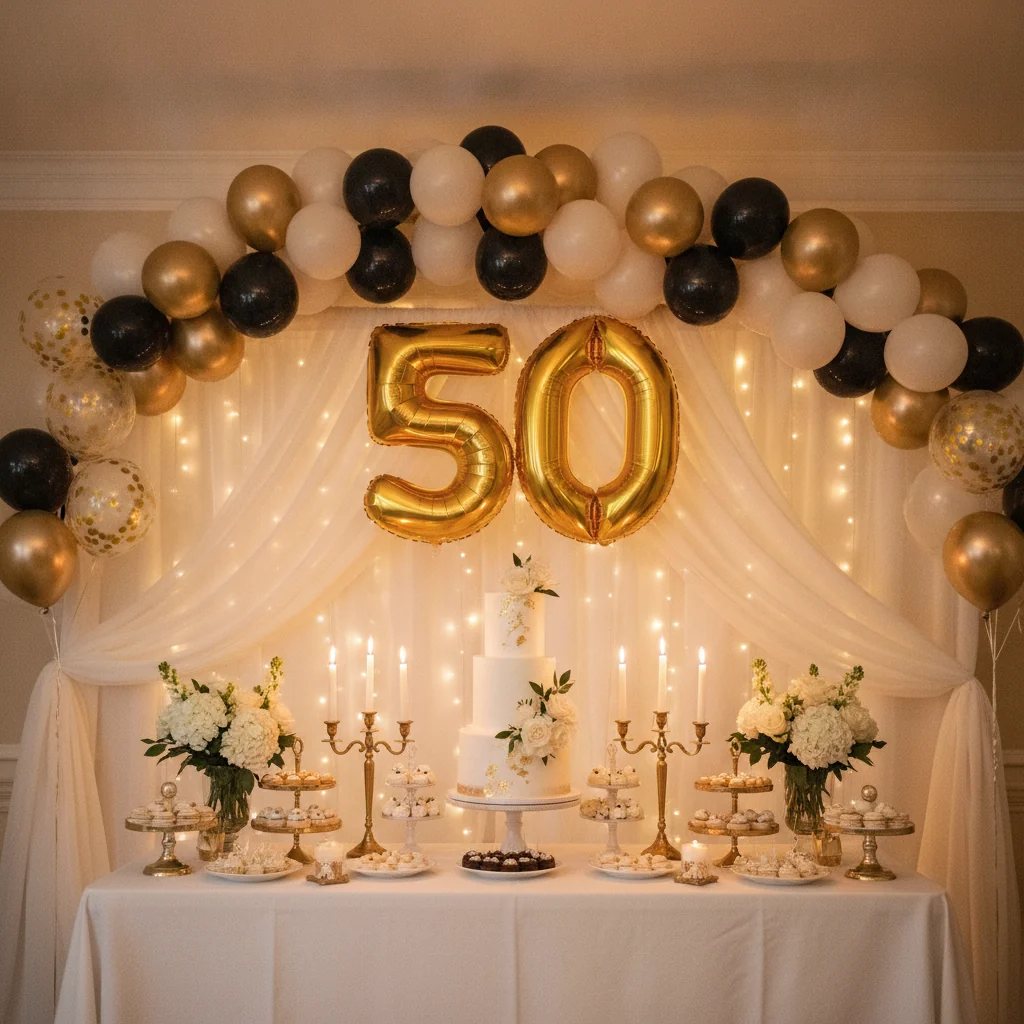 50 Year Birthday Party Ideas For Men