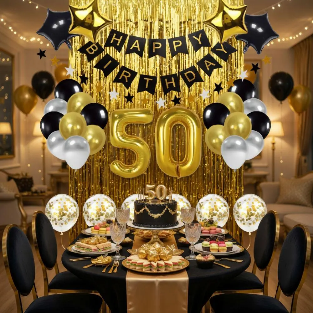 50th Birthday Decoration Set 50th