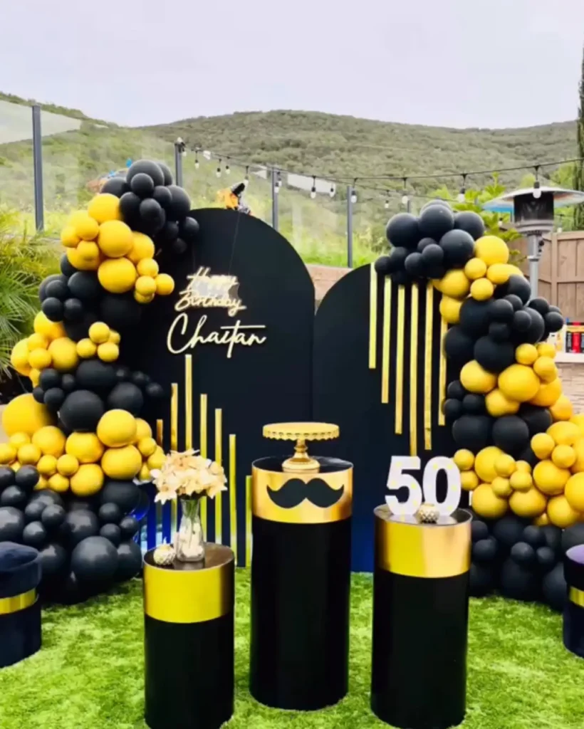 50th Men Birthday Party Ideas