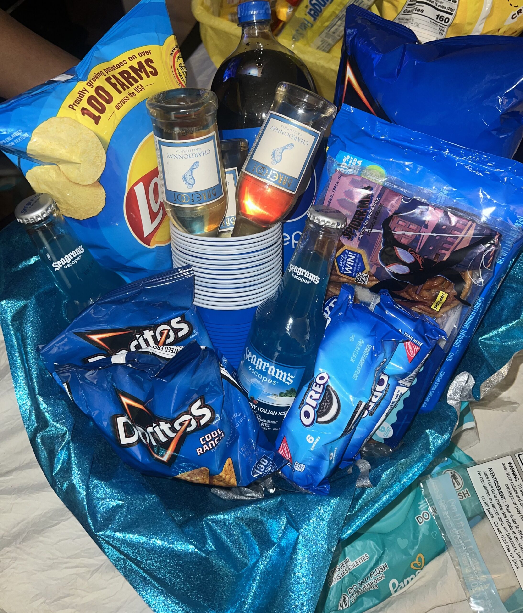 Blue Color Party Snacks And Drinks 18084835997138732
