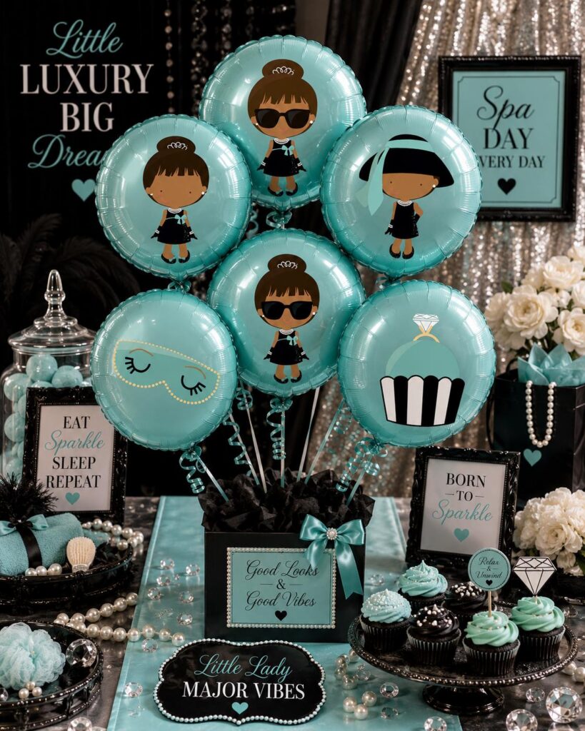 Breakfast At Tiffanys Inspired Balloon Breakfast At Tiffanys Inspired Balloon