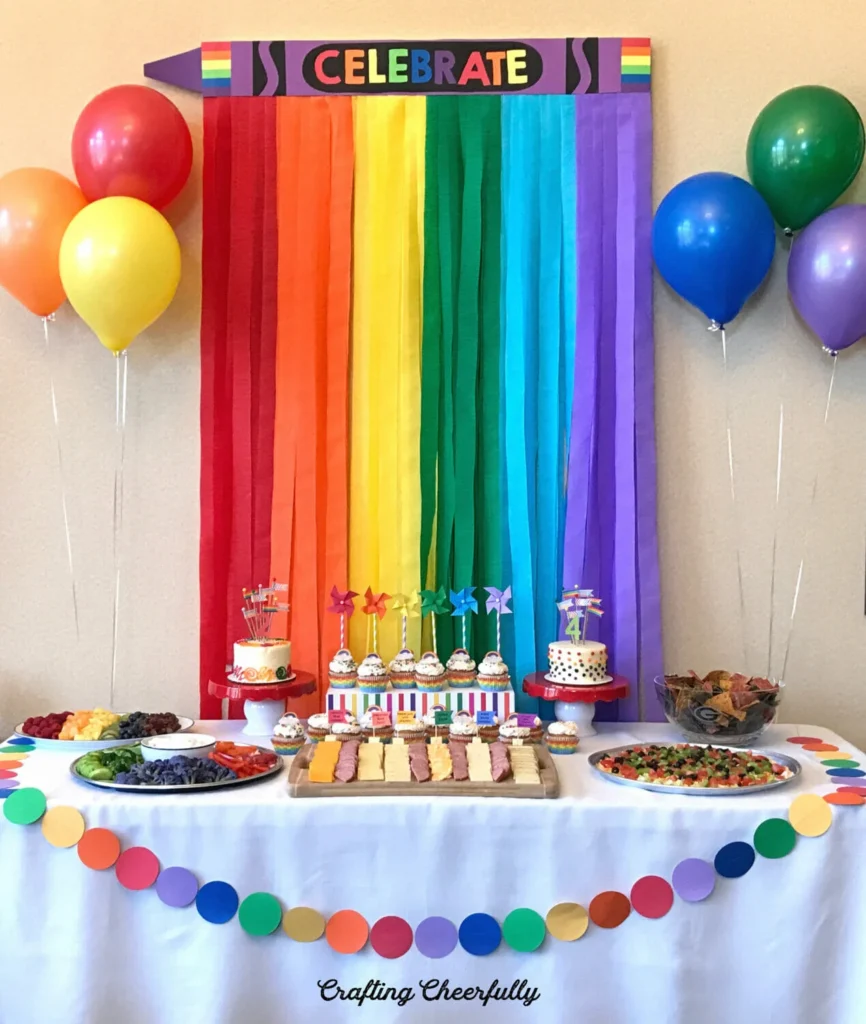 Color Themed Birthday Party