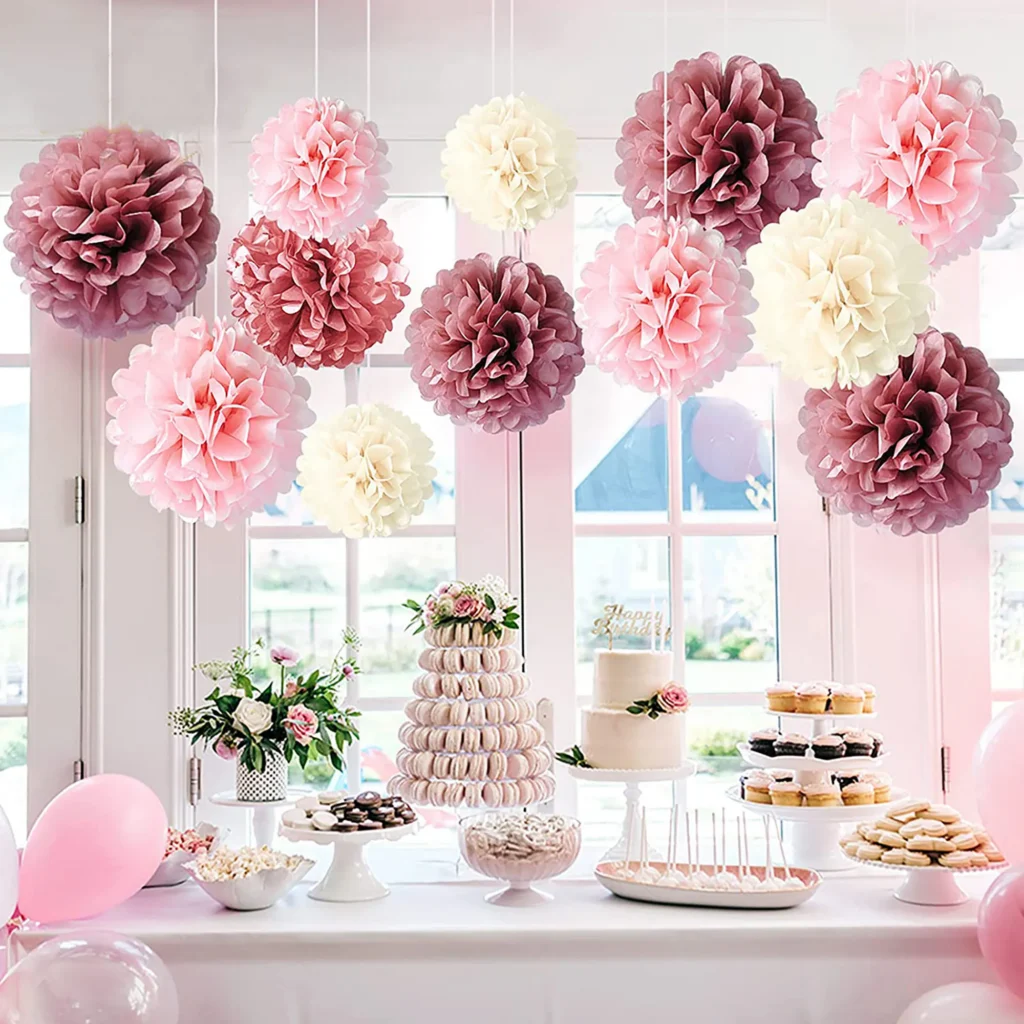 Dusty Pink Party Decorationwedding Party