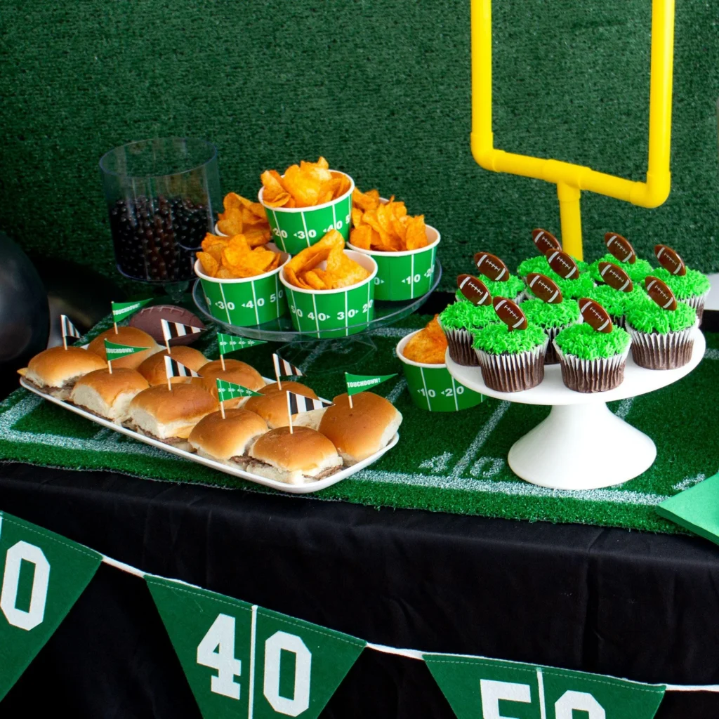 Football Cupcake Picks 36ct Football Cupcake Picks 36ct
