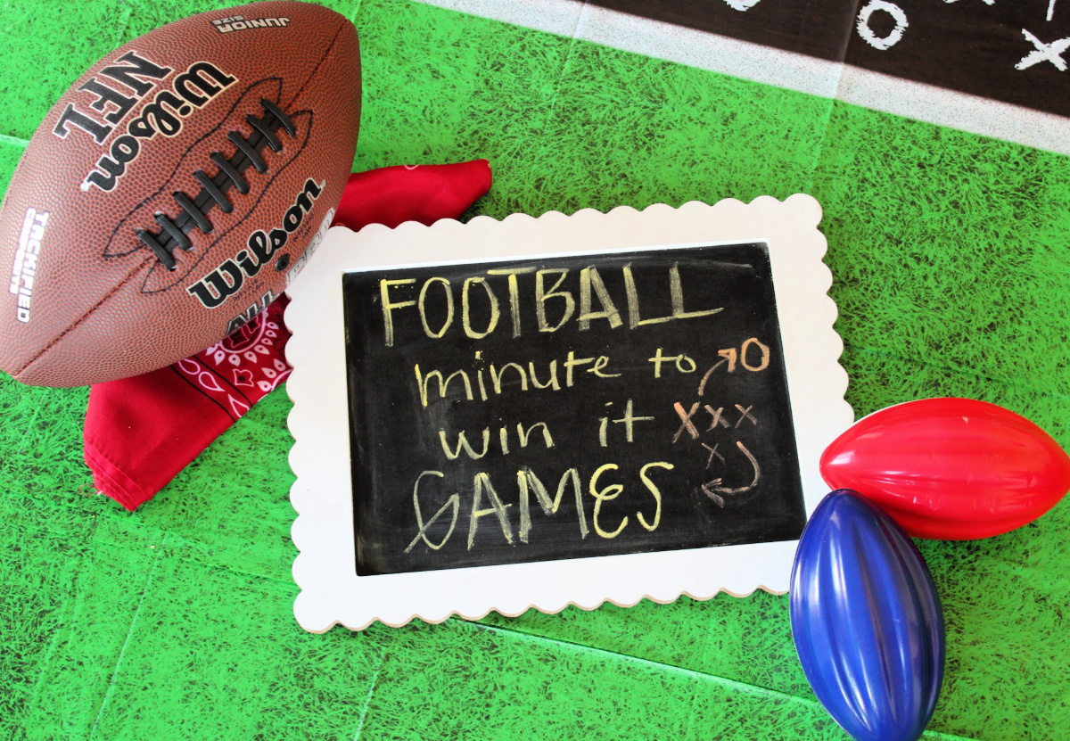 Football Minute To Win It Party Games