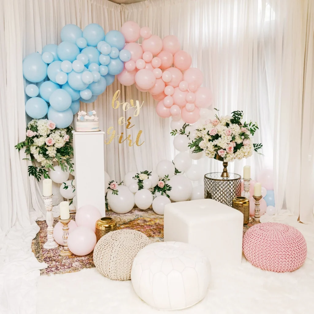 Gender Reveal Balloon Garland Kit In Pastel Pink Blue White Baby Shower Pastel Balloon Arch Gender Reveal Balloon Garland Kit In Pastel Pink Blue White Baby Shower Pastel Balloon Arch
