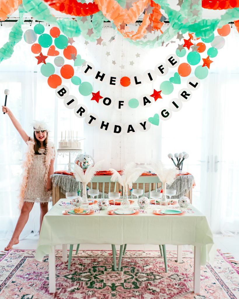 Life Of A Showgirl Birthday Party