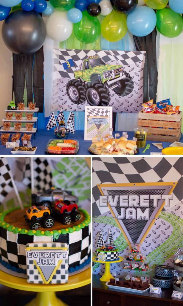 Monster Truck Birthday Party Monster Truck Birthday Party
