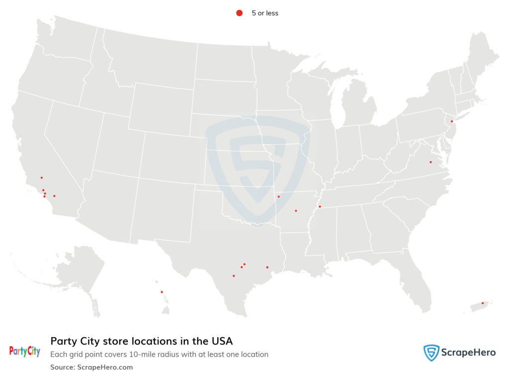 Party City Store Locations In The Usa