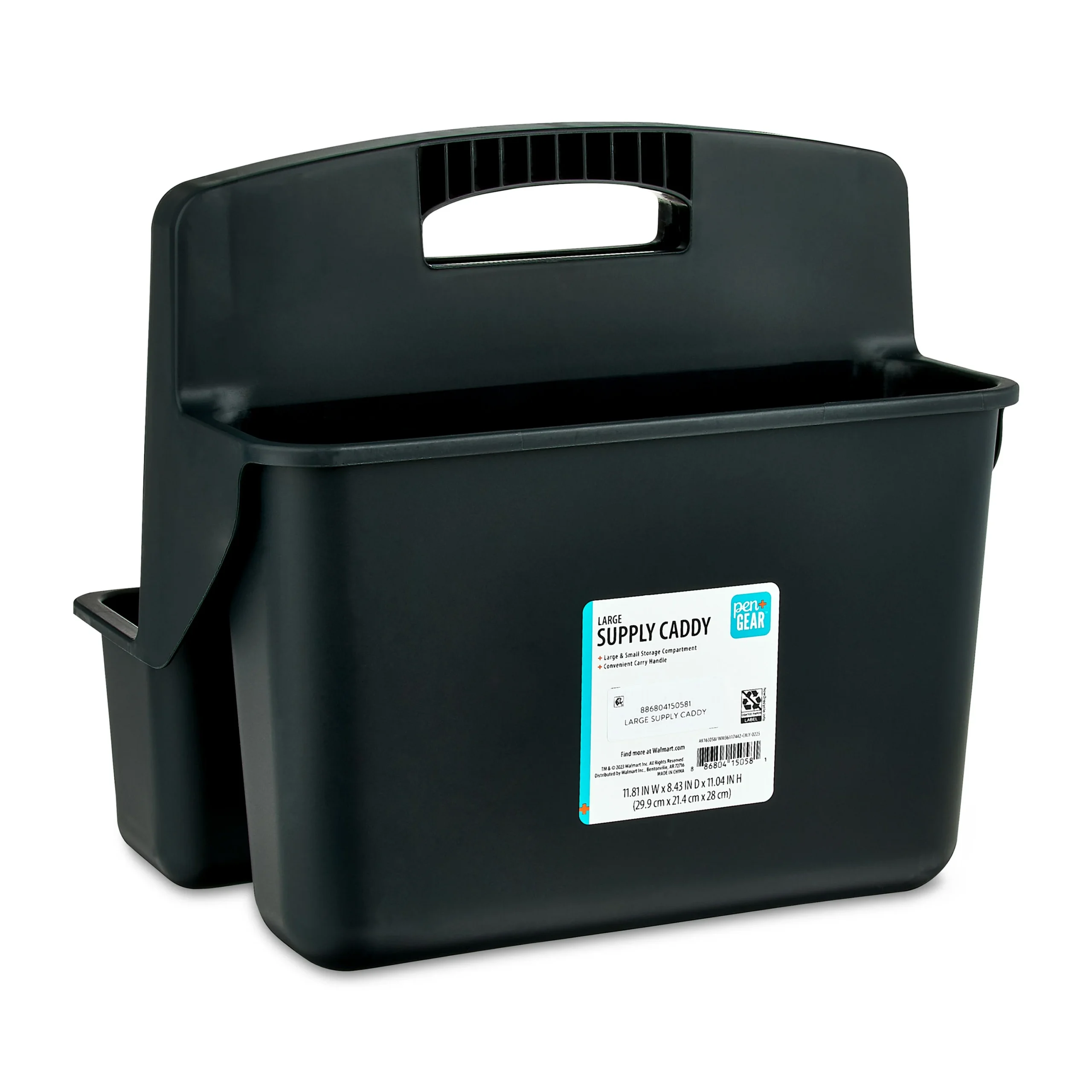 Pen Gear Large Supply Caddy Black