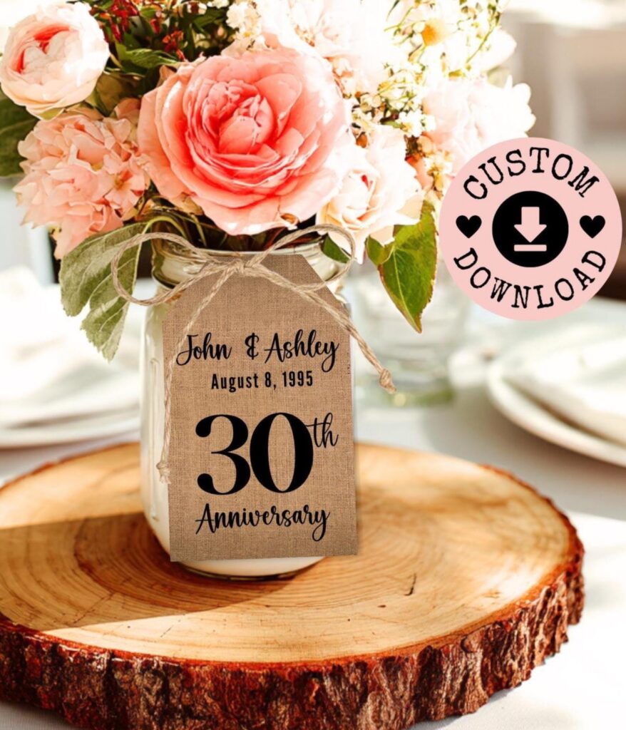 Personalized 30th Anniversary Personalized 30th Anniversary