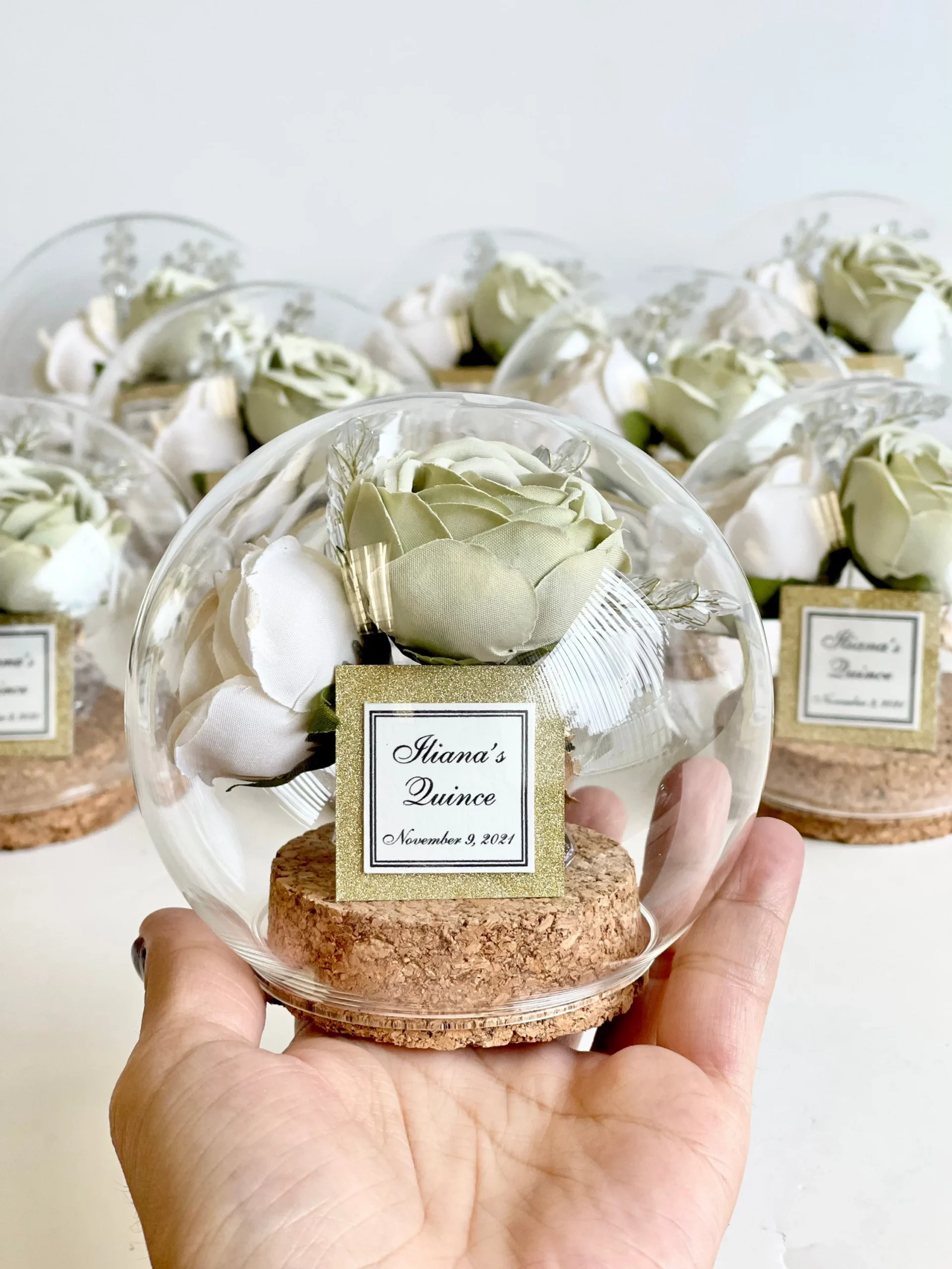 Sage Green Wedding Favors For Guests