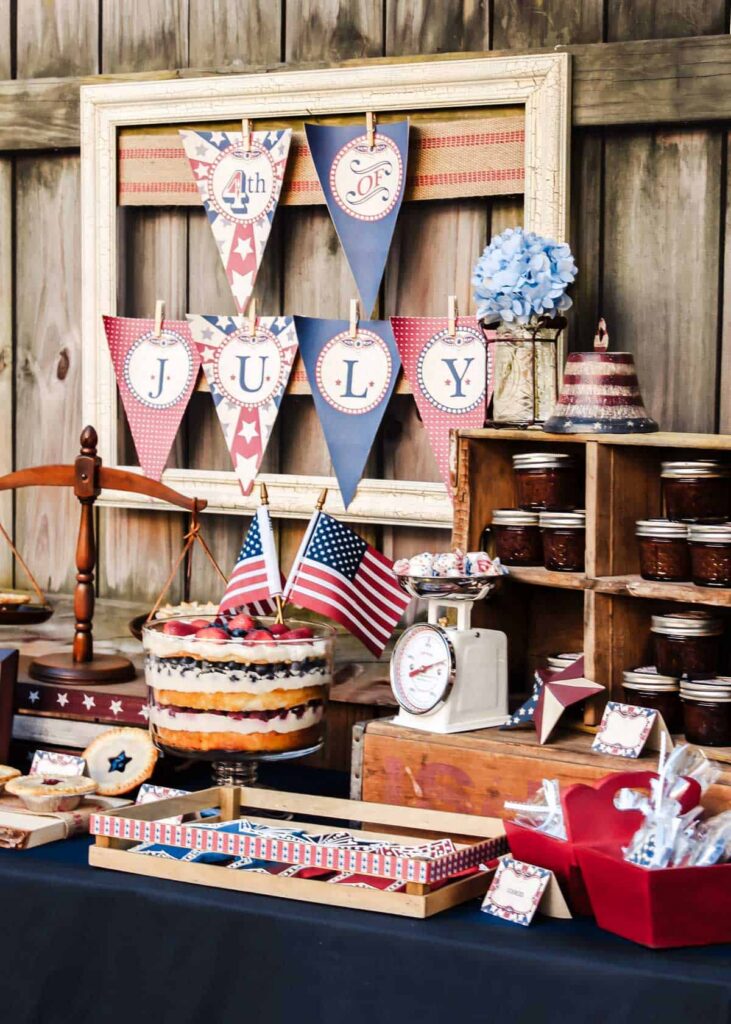 Vintage Americana Themed Party Vintage Americana Themed Party